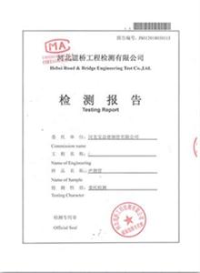 铜陵公司检测报告